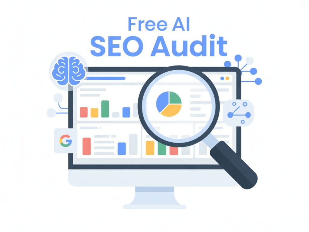 Free AI SEO Audit by Maznur Rahman Dashboard View