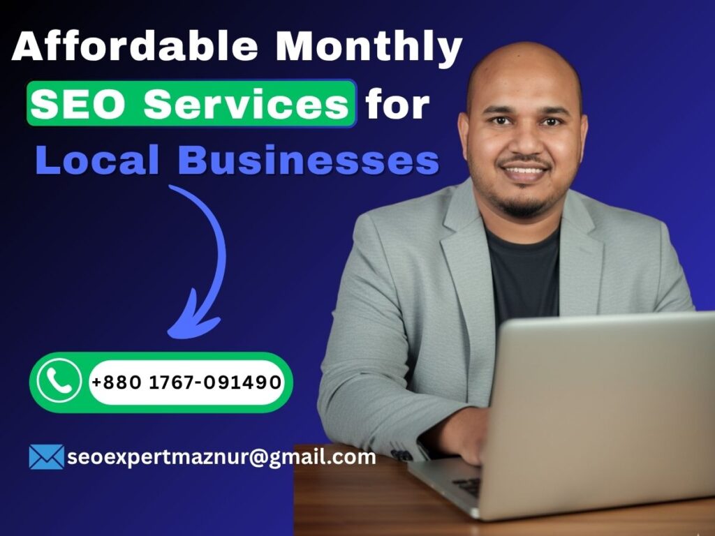 Affordable Monthly SEO Services for Businesses