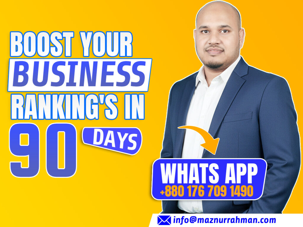 Maznur Rahman providing Solo SEO Service for local businesses